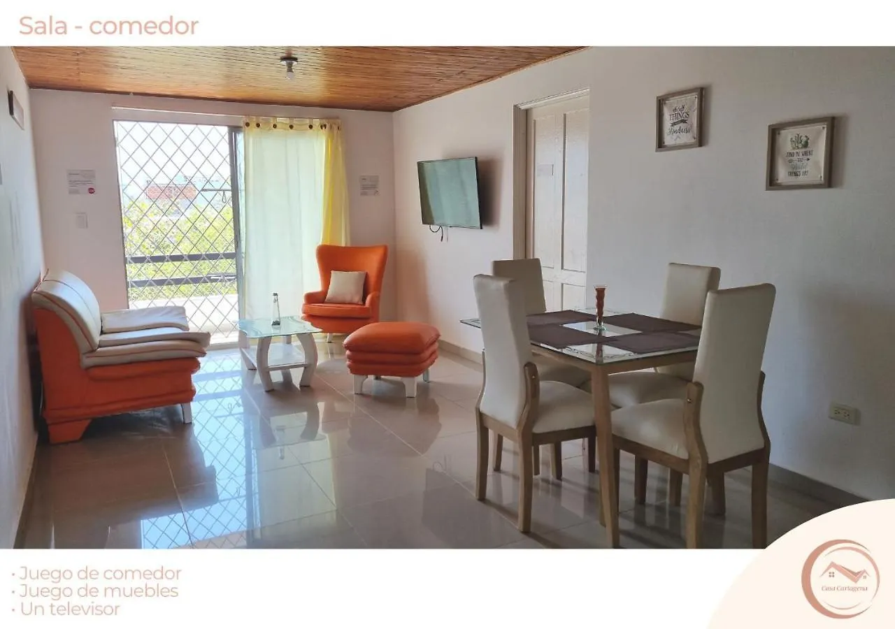 Apartamento De Dos Habitaciones Amoblado. Cartagena