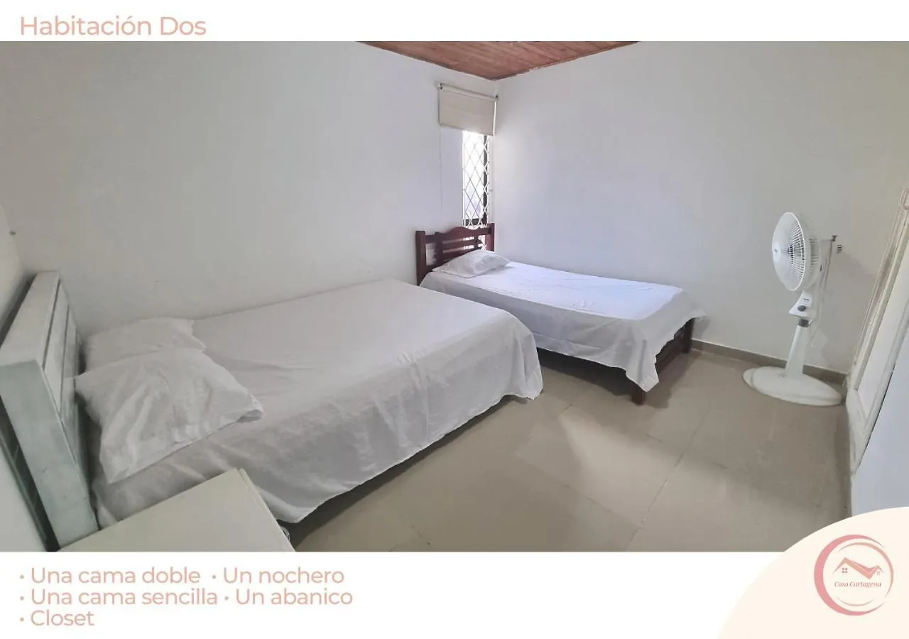 Apartamento De Dos Habitaciones Amoblado. Cartagena 0*,  Colombia
